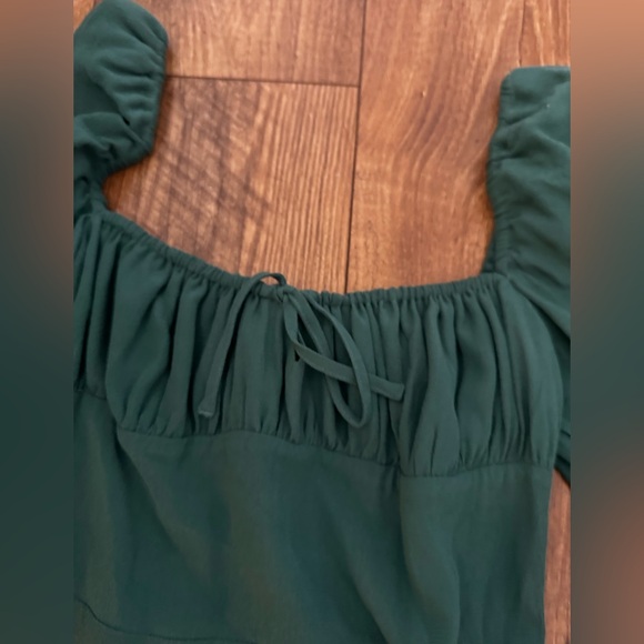 Sunday Best Forest Green Dress - Picture 2 of 3